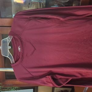 Fleece lined long sleeve shirt